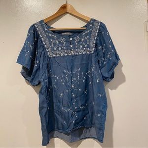Lordkitsch Denim Summer Top